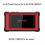 LCD Touch Screen Digitizer Replacement for LAUNCH CRP339 Scanner